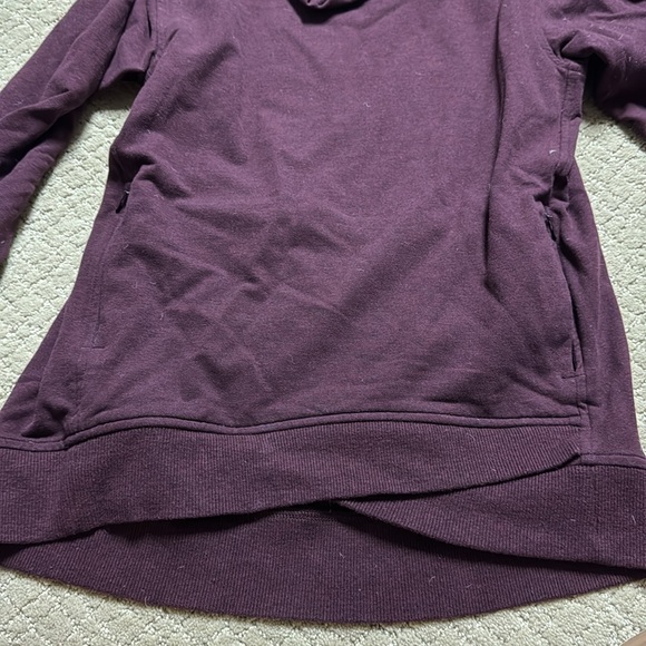 Lululemon Burgundy Sweatshirt - Picture 5 of 6